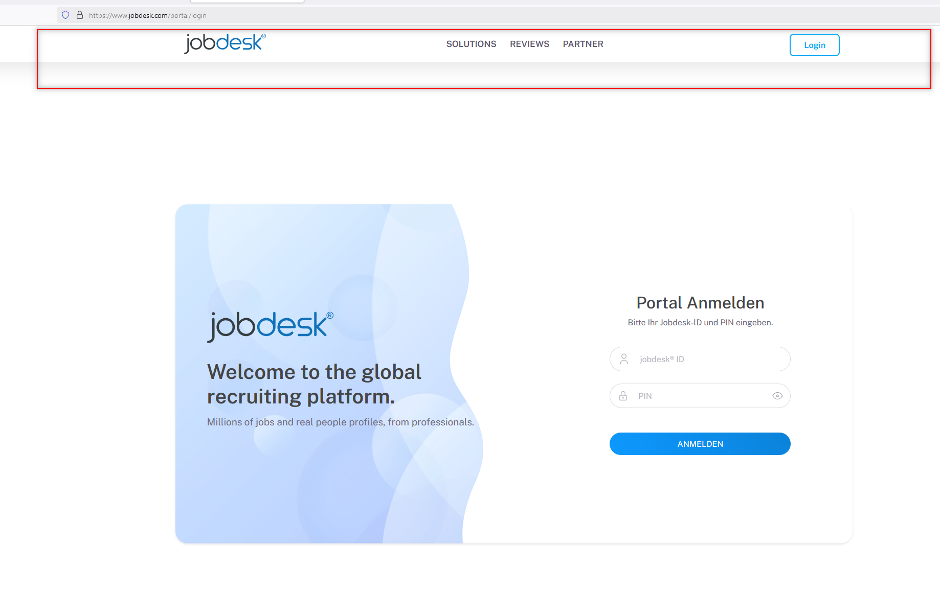 how to publish job